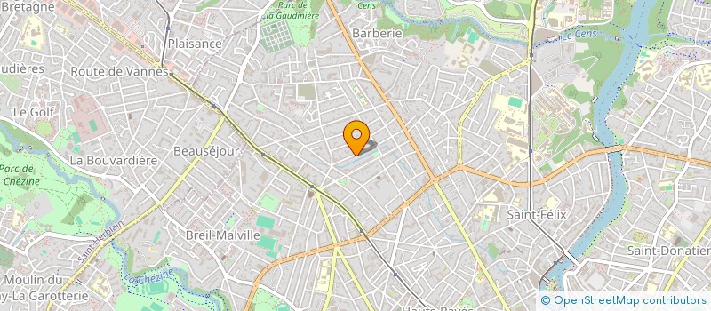 localisation de l'entreprise JM INVEST à NANTES