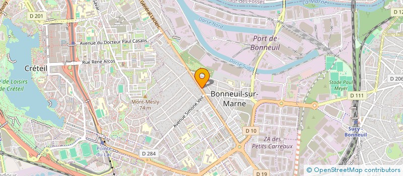 localisation de l'entreprise JM INVEST  BONNEUIL-SUR-MARNE