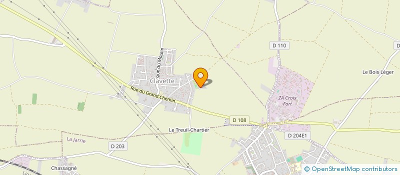 localisation de l'entreprise JM INVEST  CLAVETTE