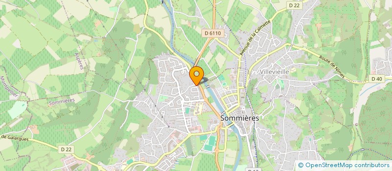 localisation de l'entreprise JM INVEST HOLDING  SOMMIERES