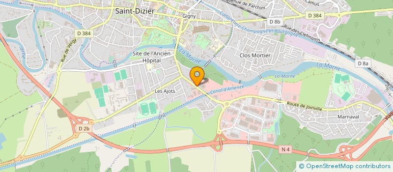 localisation de l'entreprise JM INVESTISSEMENT à SAINT-DIZIER