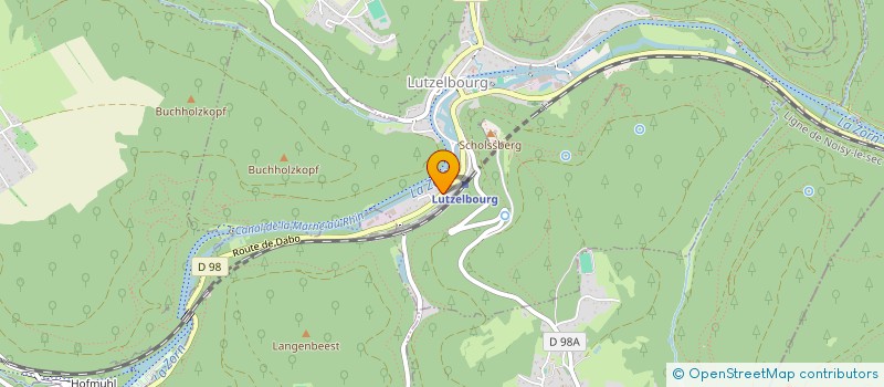 localisation de l'entreprise JM INVESTISSEMENTS  LUTZELBOURG