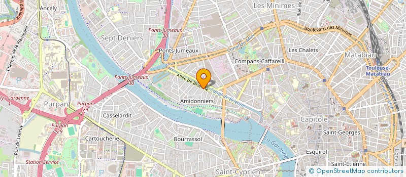 localisation de l'entreprise JM INVESTISSEMENTS  TOULOUSE