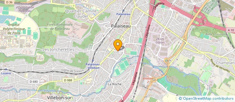 localisation de l'entreprise JM ISOLATION  PALAISEAU