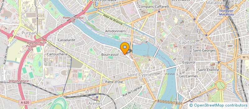 localisation de l'entreprise JM-IT à TOULOUSE