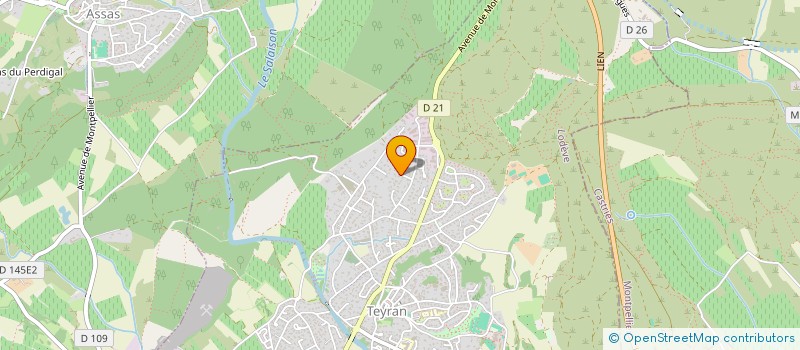 localisation de l'entreprise JM IT CONSULTING  TEYRAN