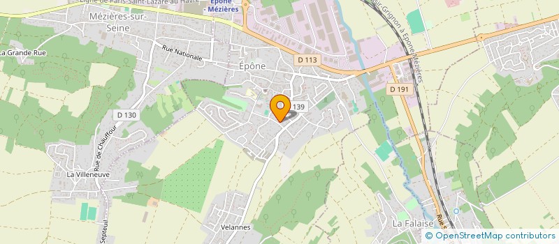 localisation de l'entreprise JM JUSTINE INTERNATIONAL  EPONE