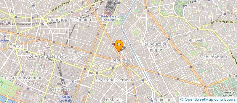 localisation de l'entreprise JM L'OEIL  PARIS