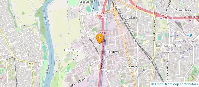 localisation de l'entreprise JM LES AFFRANCHIS à TOULOUSE