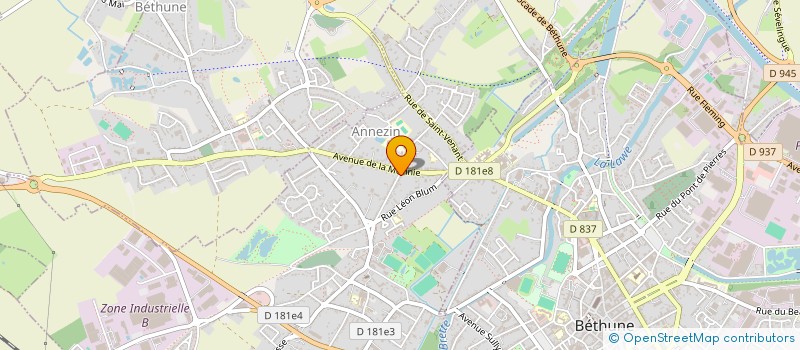 localisation de l'entreprise JM LOC  ANNEZIN