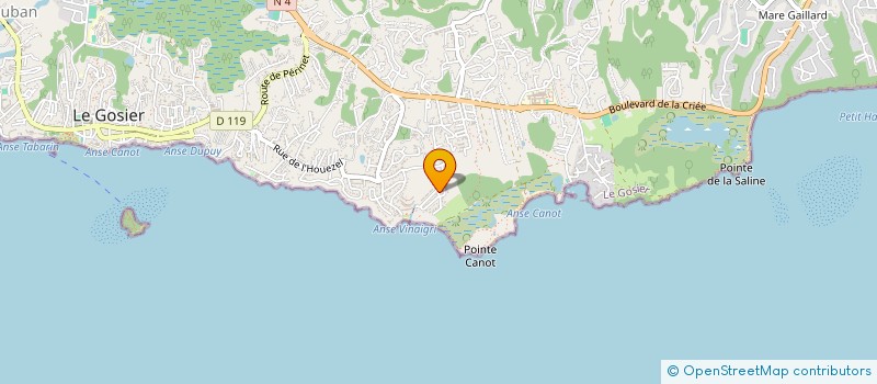 localisation de l'entreprise JM LOISIRS  LE GOSIER