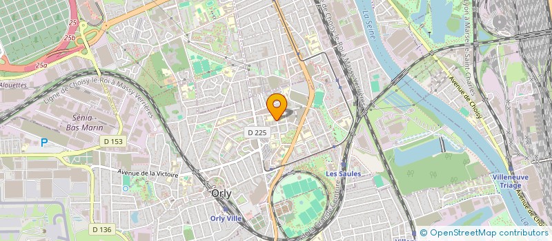 localisation de l'entreprise JM MABROUK  ORLY