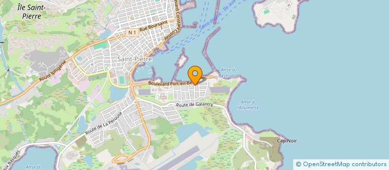 localisation de l'entreprise JM MANAGEMENT  SAINT-PIERRE