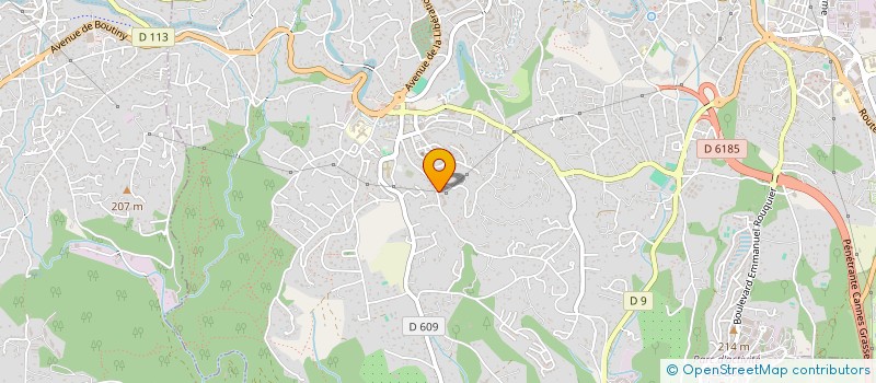 localisation de l'entreprise JM MEDITERRANEE  GRASSE