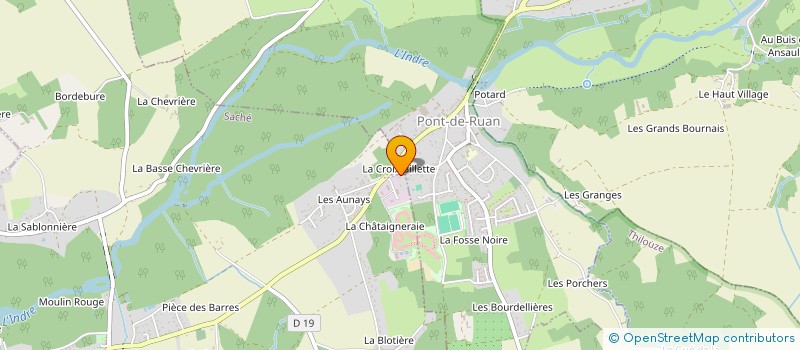 localisation de l'entreprise JM MENUISERIE  CHEILLE