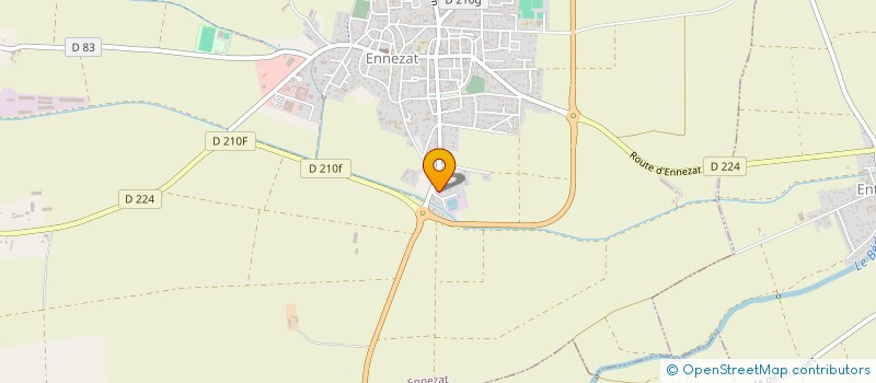 localisation de l'entreprise JM MENUISERIE  SAINT-BONNET-PRES-RIOM