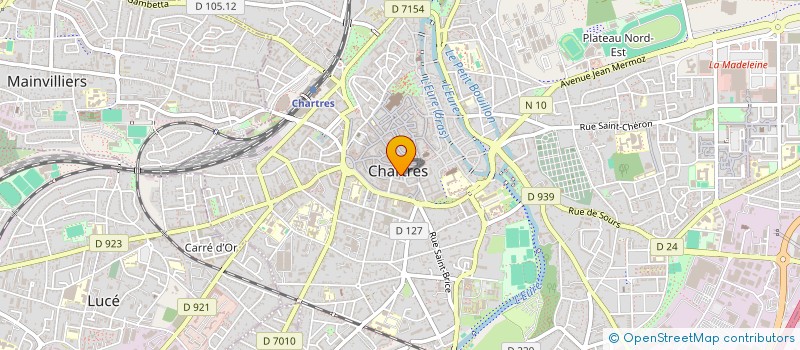 localisation de l'entreprise JM MOTORS à CHARTRES