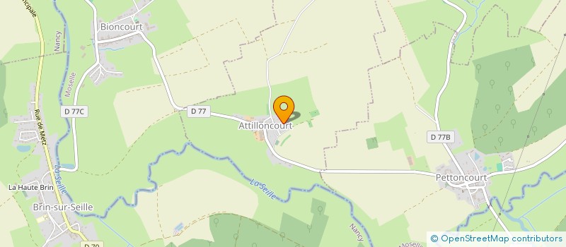 localisation de l'entreprise JM MULTISERVICES  ATTILLONCOURT