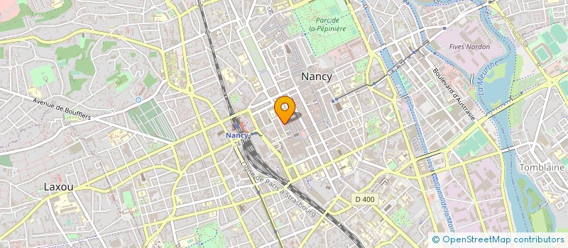 localisation de l'entreprise JM NANCY ANIMATION  NANCY