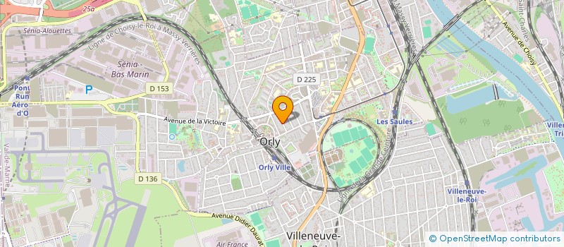 localisation de l'entreprise JM PARIS  ORLY