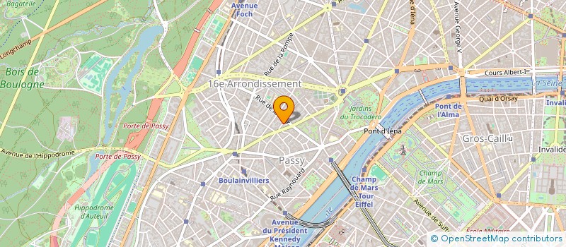 localisation de l'entreprise JM PARTNERS INVEST  PARIS