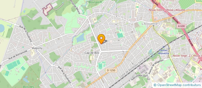 localisation de l'entreprise JM PARTNERS SAS à PESSAC