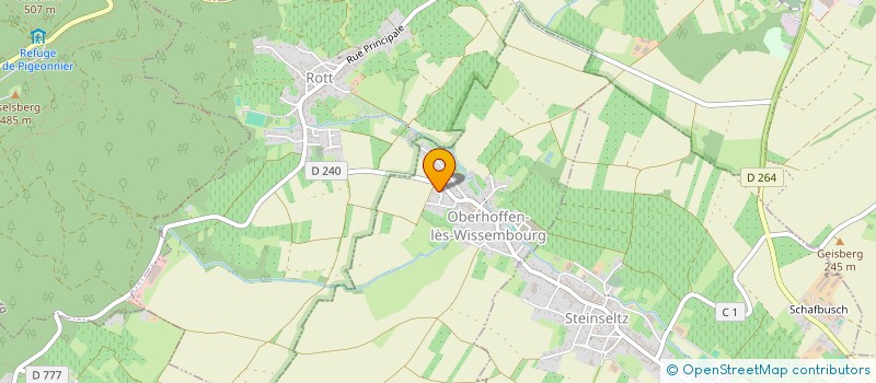 localisation de l'entreprise JM PERFORMANCES  OBERHOFFEN-LES-WISSEMBOURG