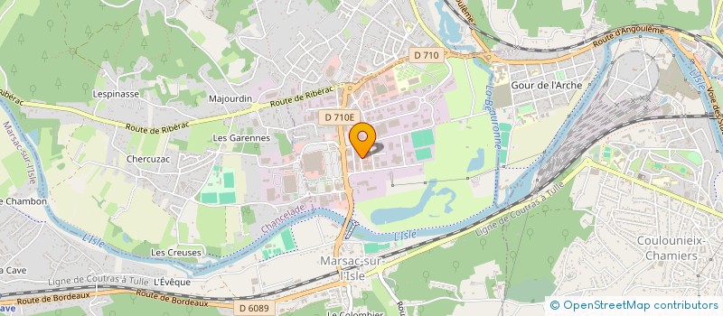 localisation de l'entreprise JM PERIGUEUX à MARSAC-SUR-L'ISLE