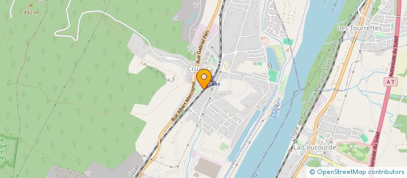 localisation de l'entreprise JM PETS  CRUAS