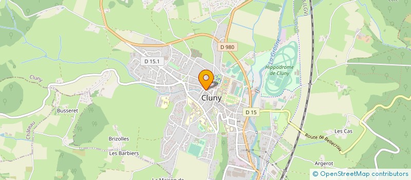 localisation de l'entreprise JM POLISSON  CLUNY