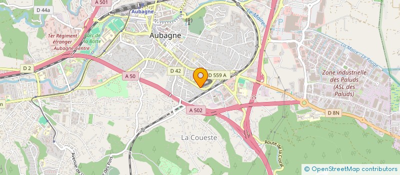 localisation de l'entreprise JM PROPRETE à AUBAGNE
