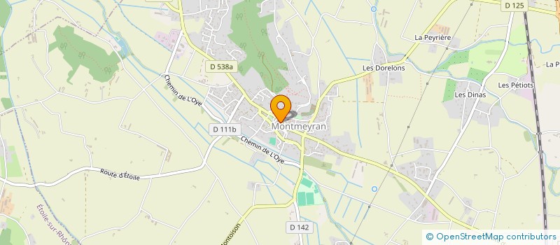 localisation de l'entreprise JM-R  MONTMEYRAN