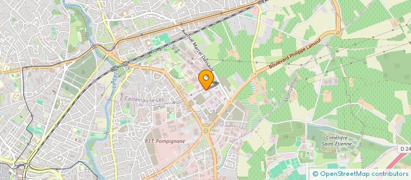 localisation de l'entreprise JM.R SECTEUR DEMOLITION à CASTELNAU-LE-LEZ