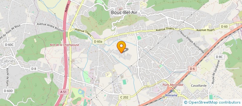 localisation de l'entreprise JM RENOV à BOUC-BEL-AIR