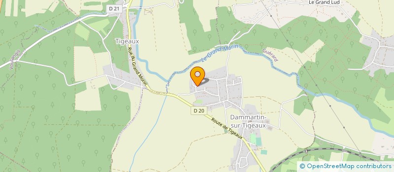 localisation de l'entreprise JM SANKARO  DAMMARTIN-SUR-TIGEAUX