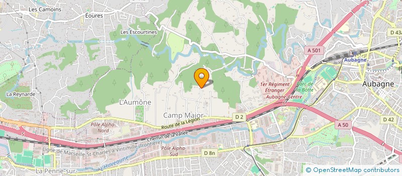 localisation de l'entreprise JM SERVICE  AUBAGNE