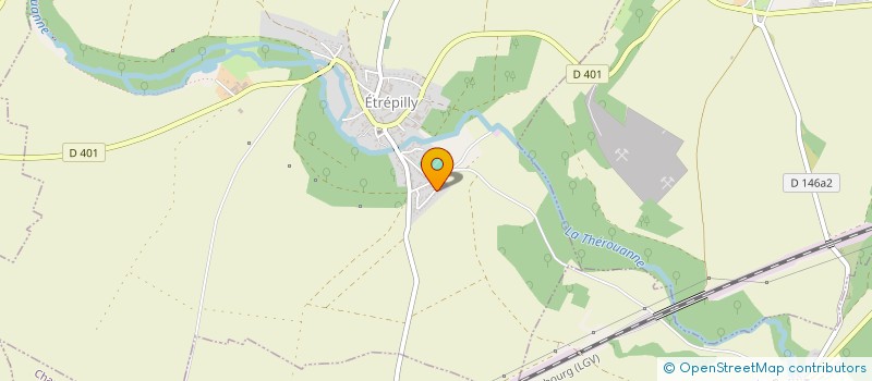 localisation de l'entreprise JM SERVICES  ETREPILLY