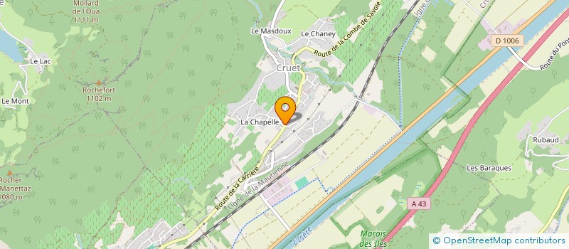 localisation de l'entreprise JM SERVICES  COISE-SAINT-JEAN-PIED-GAUTHIER