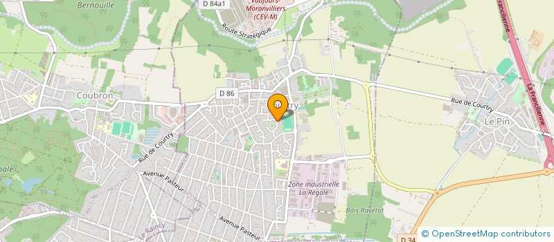 localisation de l'entreprise JM SERVICES à COURTRY