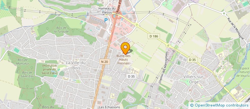 localisation de l'entreprise JM-SI  BALLAINVILLIERS