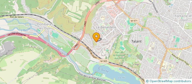 localisation de l'entreprise JM SOLUXIS à TALANT