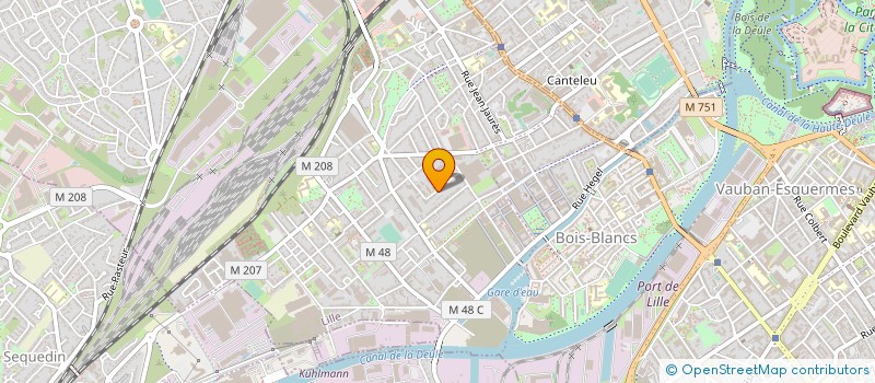 localisation de l'entreprise JM STUDIO à LILLE