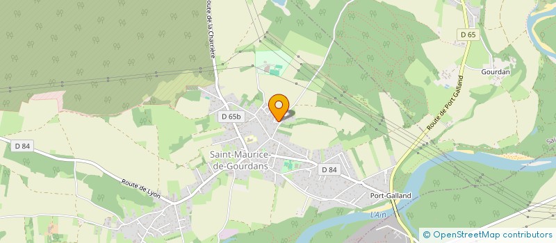 localisation de l'entreprise JM TAXI à SAINT-MAURICE-DE-GOURDANS