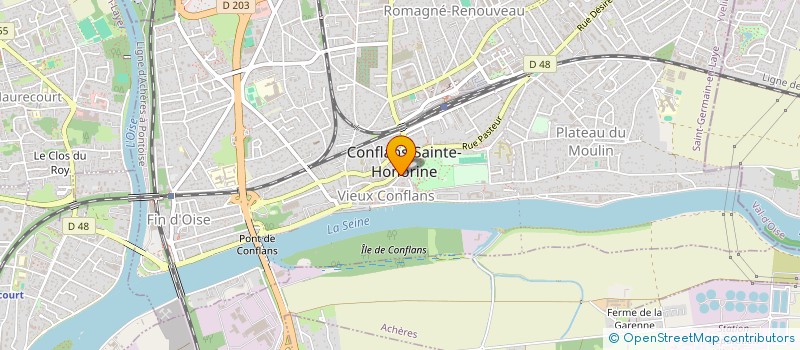 localisation de l'entreprise JM VTC PREMIUM  CARRIERES-SOUS-POISSY