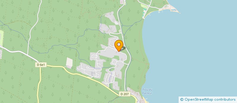 localisation de l'entreprise JM2  CARCANS