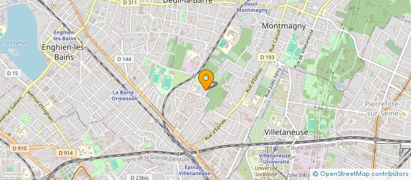 localisation de l'entreprise JM21  DEUIL-LA-BARRE