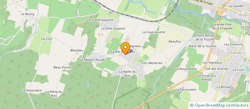 localisation de l'entreprise JM2C  CHEILLE