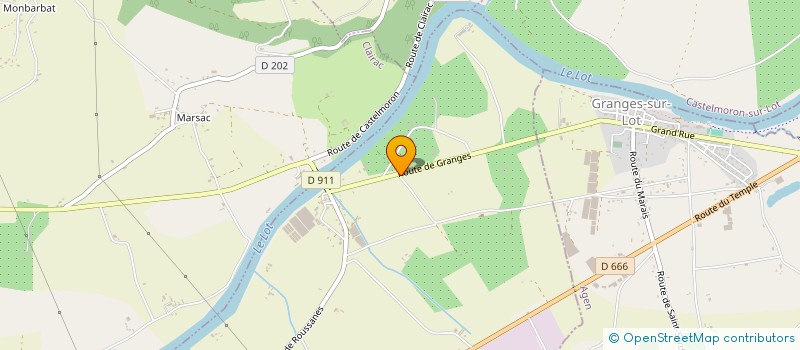 localisation de l'entreprise JM2C  LAFITTE-SUR-LOT