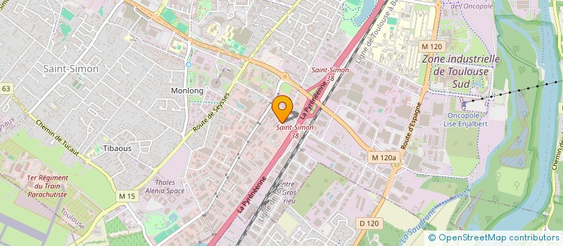 localisation de l'entreprise JM2L  TOULOUSE