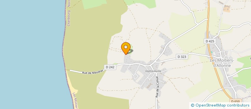 localisation de l'entreprise JM2M CONSULTING  LES MOITIERS-D'ALLONNE